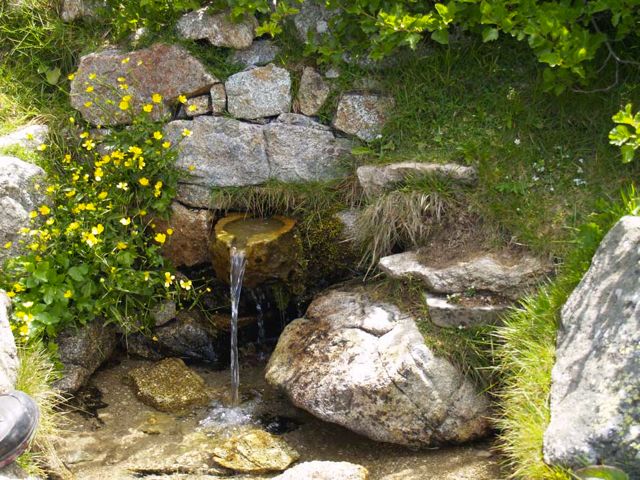 Fontaine vorm Bocca Palmente